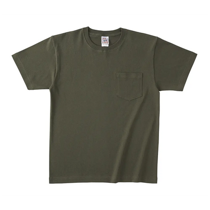 6.2オンス オープンエンド マックスウェイト ポケットTシャツ