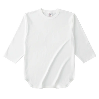 6.2オンス オープンエンド 3/4スリーブ ベースボール Tシャツ