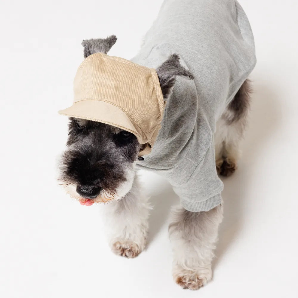 PET HARF SLEEVE CT FRENCH TERRY PARKA