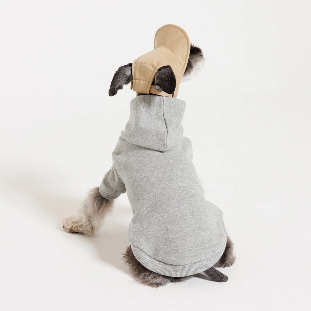 PET HARF SLEEVE CT FRENCH TERRY PARKA
