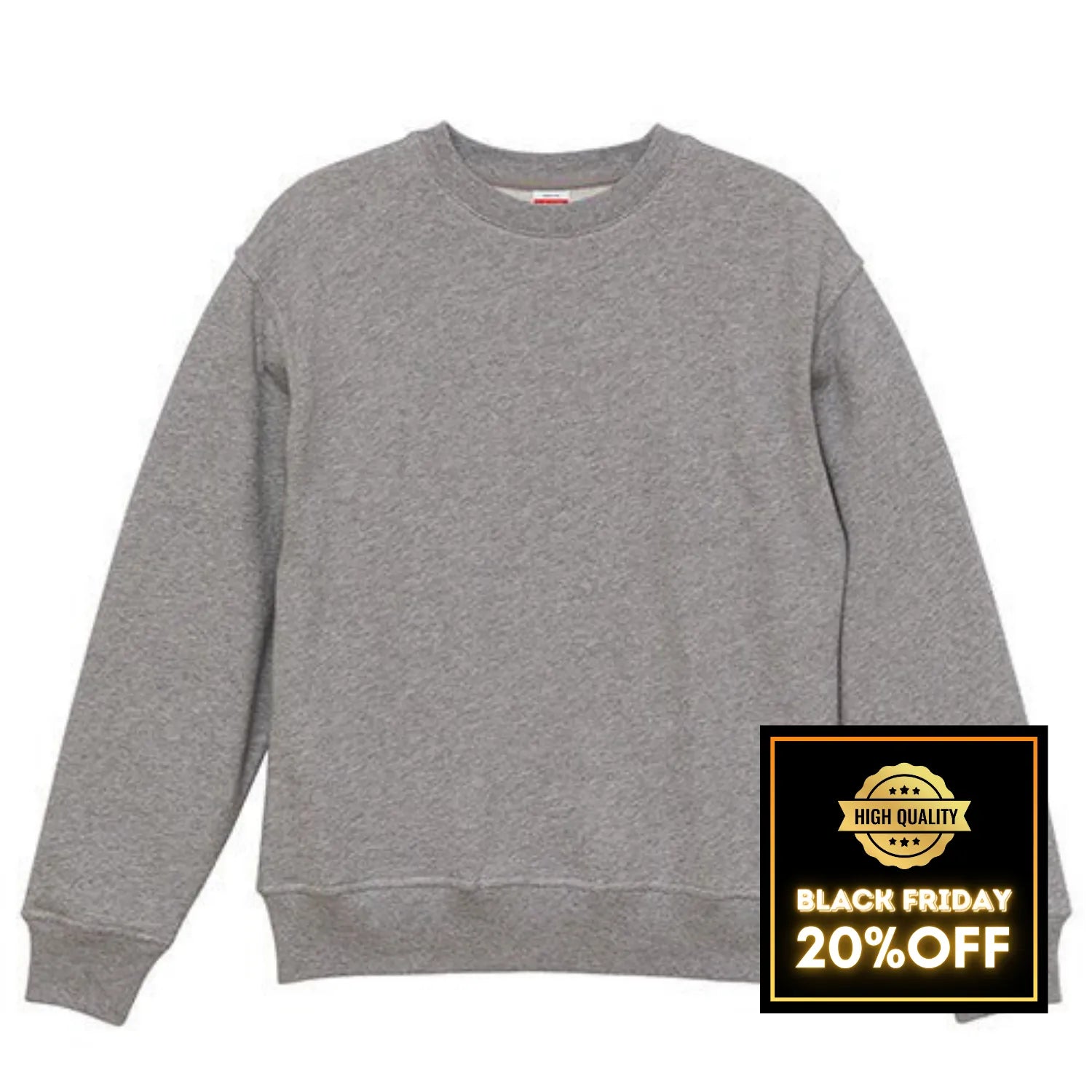 12.7オンス ヘヴィーウェイト クルーネック スウェット（裏パイル）