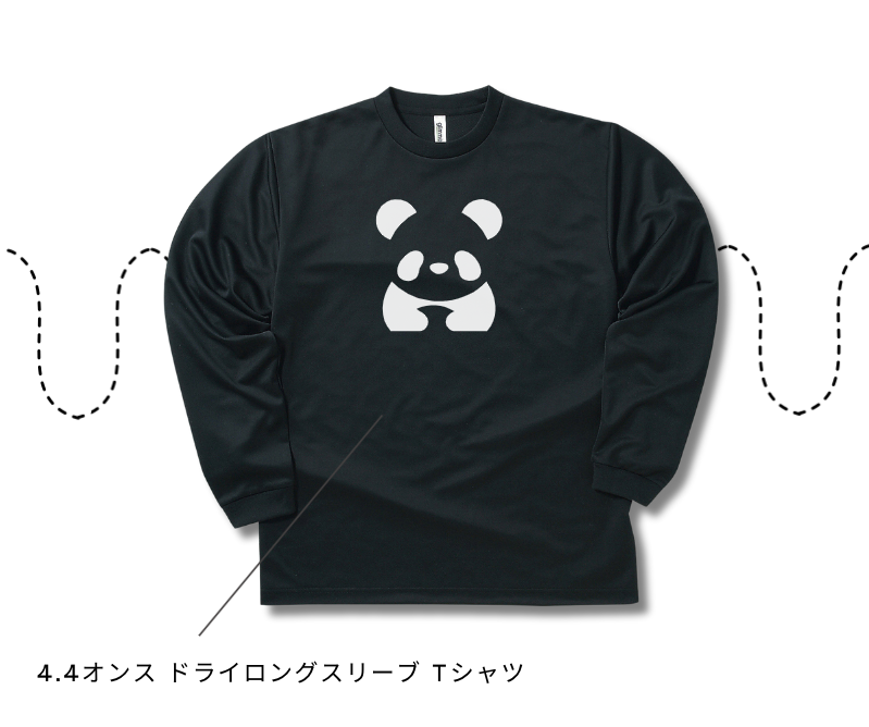 4.4オンス ドライロングスリーブ Tシャツ