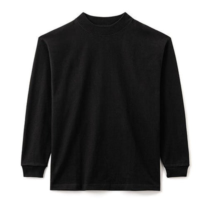 10.2オンススーパーヘビーウェイトモックネックTシャツ - タカハマライフアート