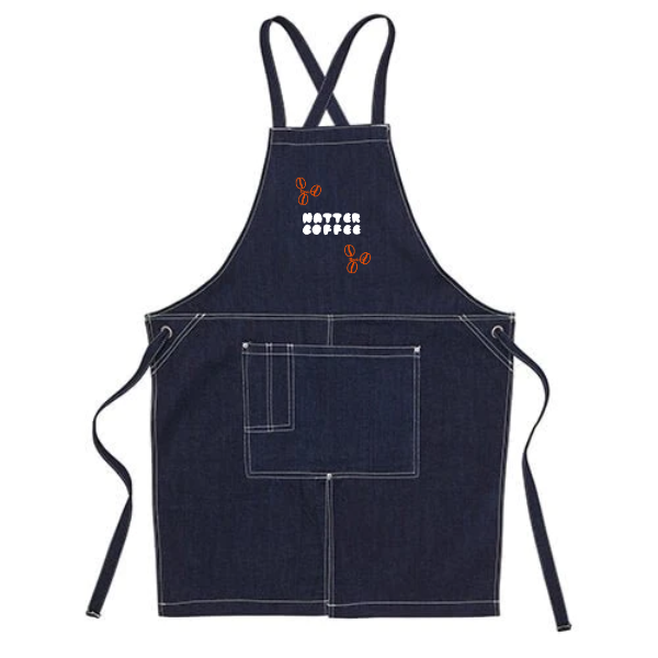 ウォッシュ　キャンバス＆ツイル　エプロン(クロスタイプ)