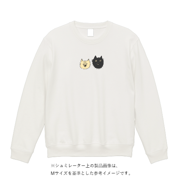 【刺繍】10.0オンス クルーネック スウェット(キッズ)