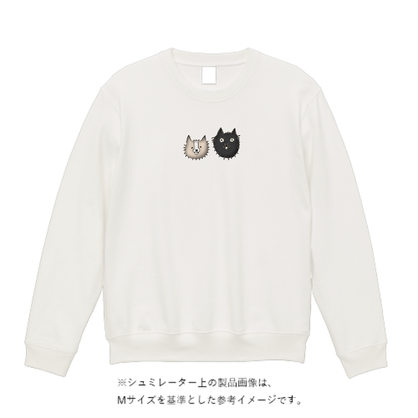 【刺繍】10.0オンス クルーネック スウェット(キッズ)