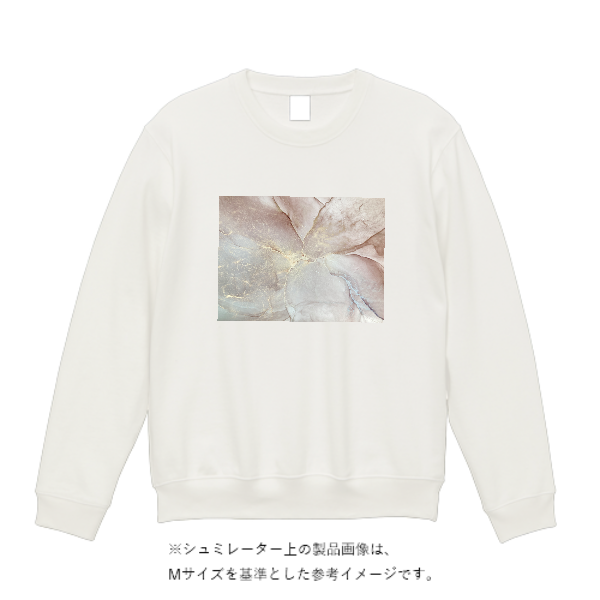 オーガニックコットンスウェットシャツ