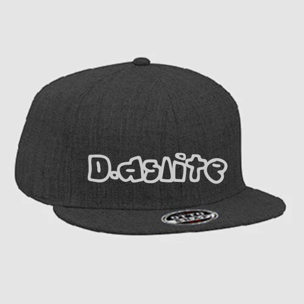 【刺繍】OTTO ヘザーウールブレンド フラットバイザーキャップ(スナップバック)