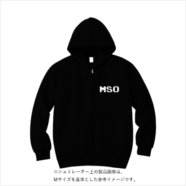 9.7オンス スタンダードWフードジップパーカー