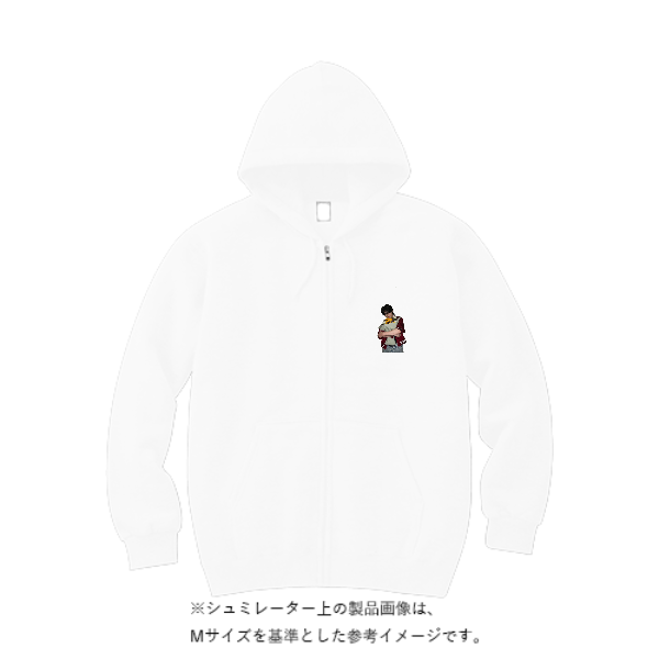 8.4オンス MLZ ジップアップライトパーカー 8.4オンス MLZ ジップアップライトパーカー