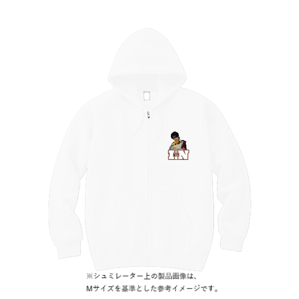 8.4オンス MLZ ジップアップライトパーカー 8.4オンス MLZ ジップアップライトパーカー