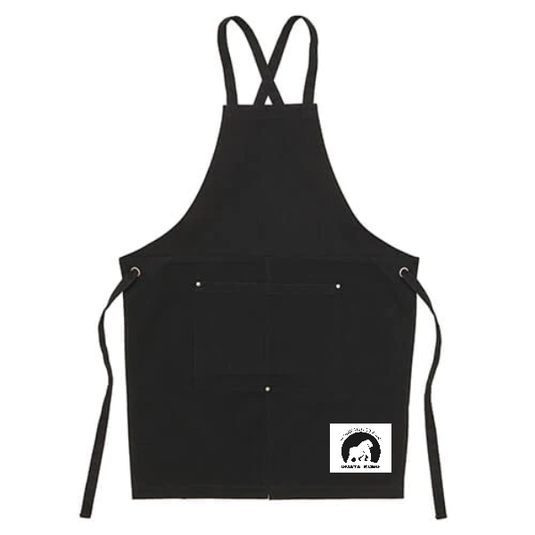 ウォッシュ　キャンバス＆ツイル　エプロン(クロスタイプ)