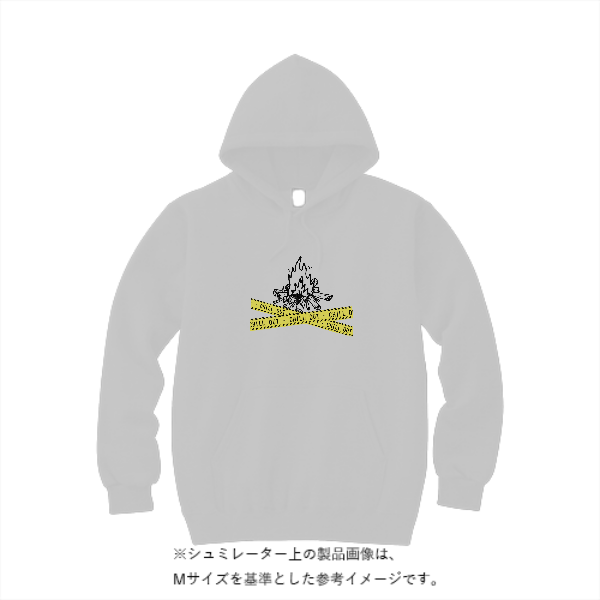 8.4オンス フーデッドライトパーカー