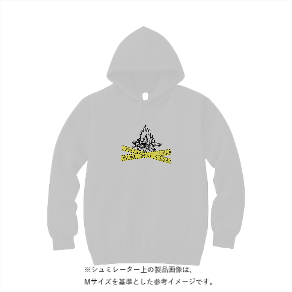 8.4オンス フーデッドライトパーカー