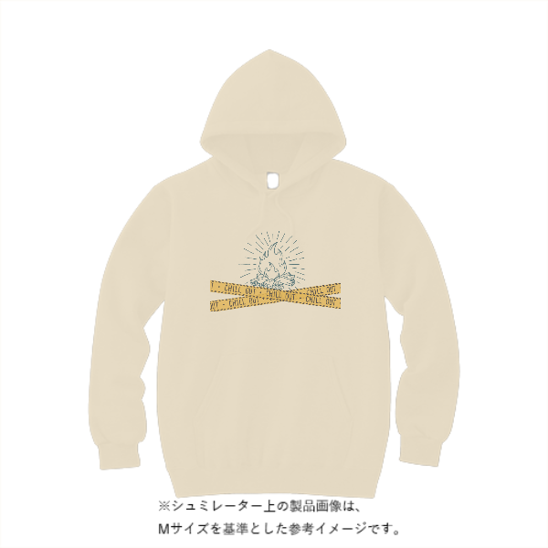 8.4オンス フーデッドライトパーカー