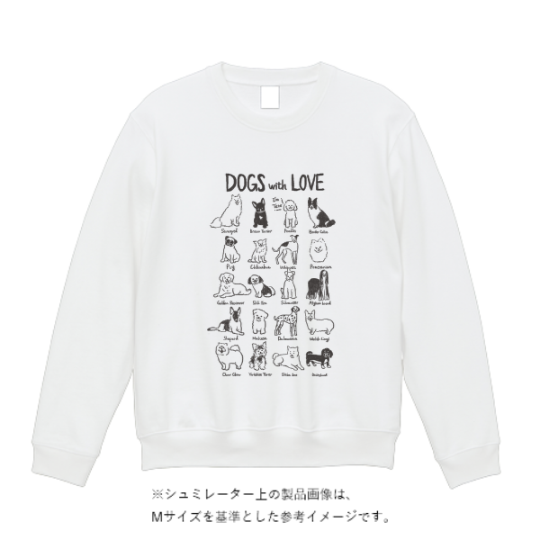 9.7オンス スタンダードトレーナー（レディース）