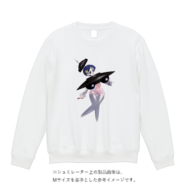 8.4オンス クルーネックライトトレーナー