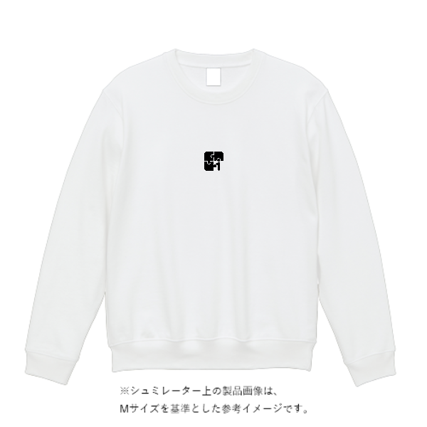 8.4オンス クルーネックライトトレーナー