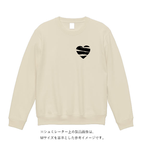 8.4オンス クルーネックライトトレーナー