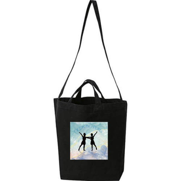 キャンバスショルダートート（ポケット付き）