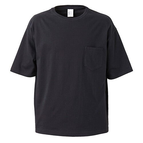 【刺繍】5.6オンス ビッグシルエットTシャツ（ポケット付） - タカハマライフアート