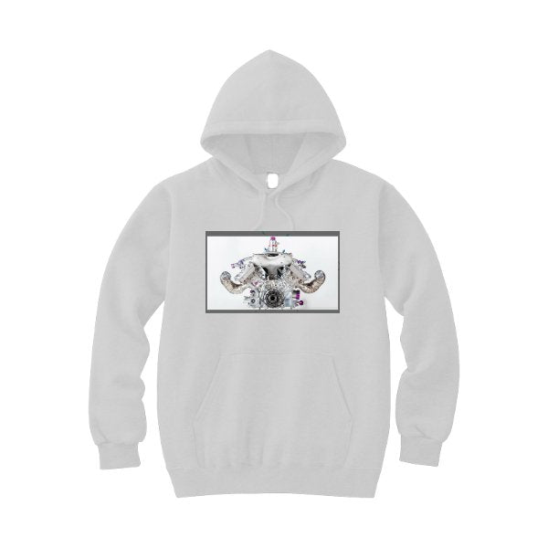 9.5オンスガーメントダイフードスウェット - タカハマライフアート