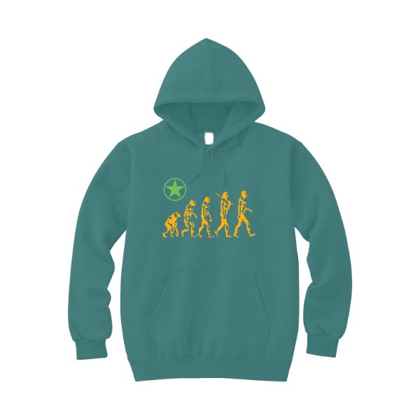 9.5オンスガーメントダイフードスウェット - タカハマライフアート