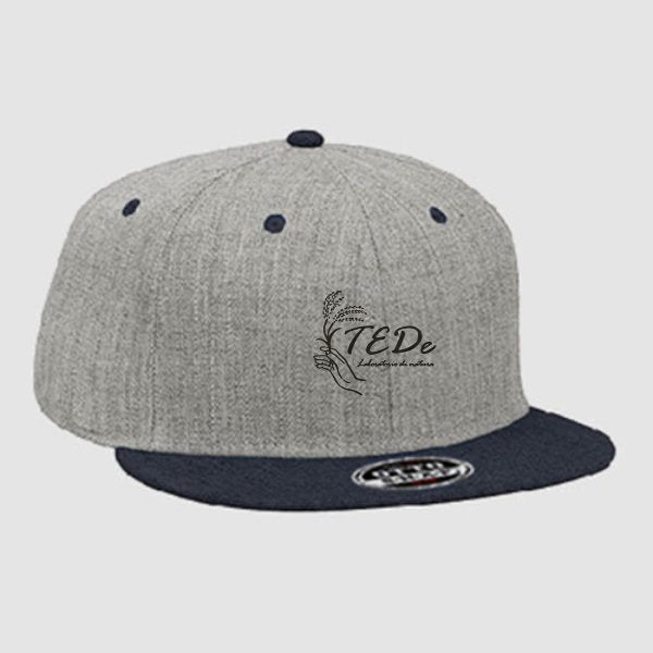 【刺繍】OTTO ヘザーウールブレンド フラットバイザーキャップ(スナップバック) - タカハマライフアート