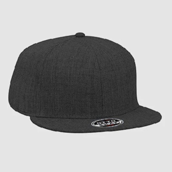 【刺繍】OTTO ヘザーウールブレンド フラットバイザーキャップ(スナップバック) - タカハマライフアート