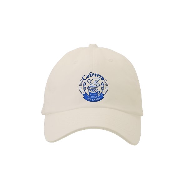 【刺繍】コットン ツイル ロー キャップ - タカハマライフアート