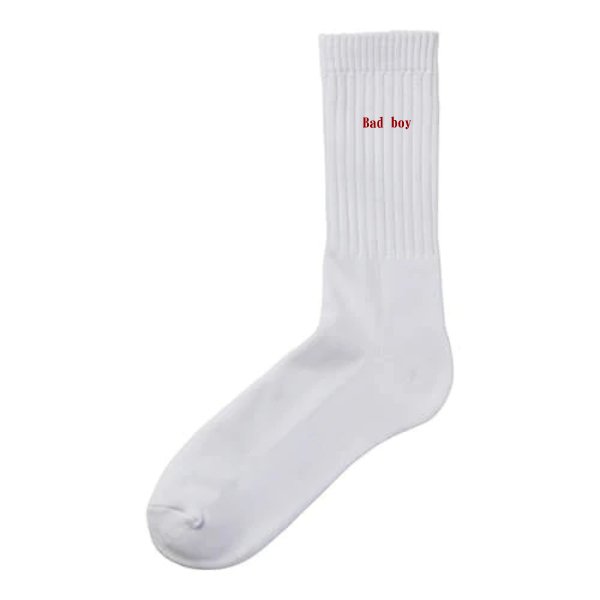 【ネーム刺繍】クルーソックス - タカハマライフアート