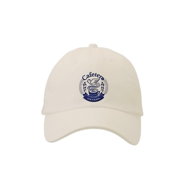 【刺繍】コットン ツイル ロー キャップ - タカハマライフアート