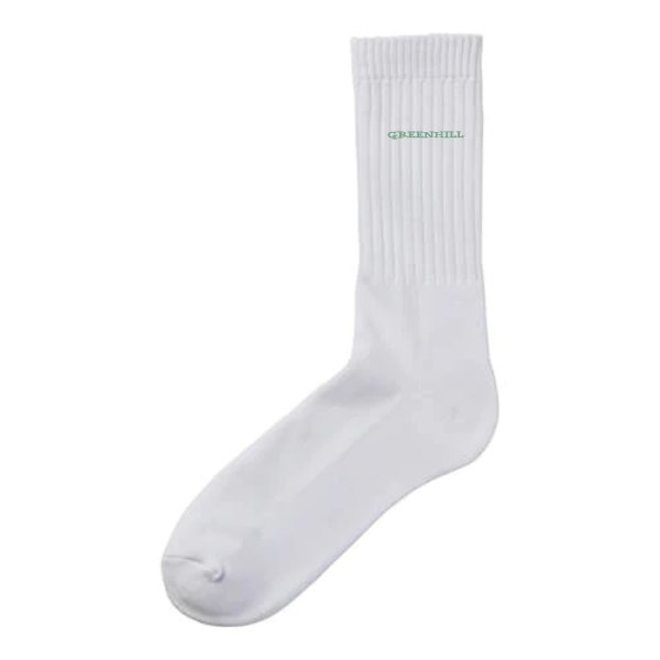 【ネーム刺繍】クルーソックス - タカハマライフアート