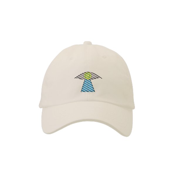 【刺繍】コットン ツイル ロー キャップ - タカハマライフアート