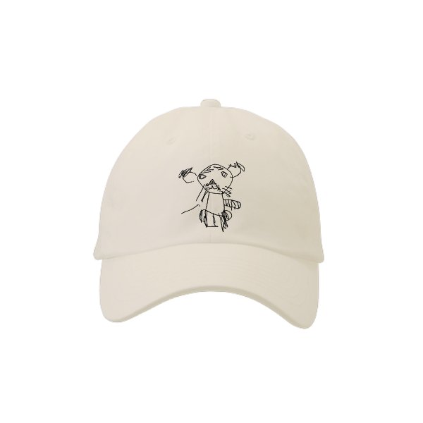 【刺繍】コットン ツイル ロー キャップ - タカハマライフアート