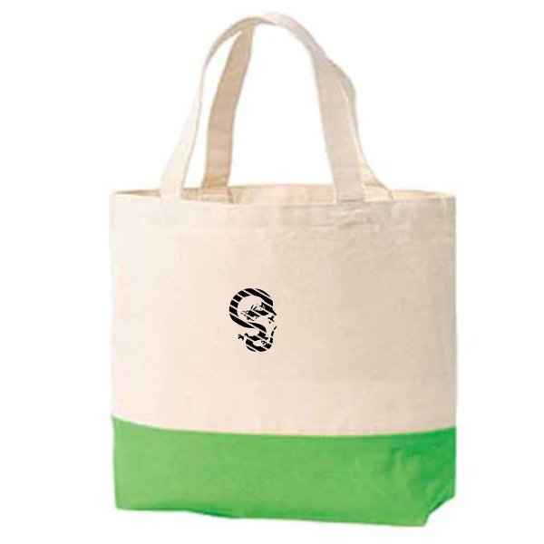 【刺繍】キャンバスツートントート　Sサイズ - タカハマライフアート