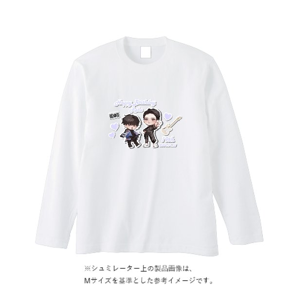 【即日発送】超特急ロングTシャツ - ホワイト - タカハマライフアート