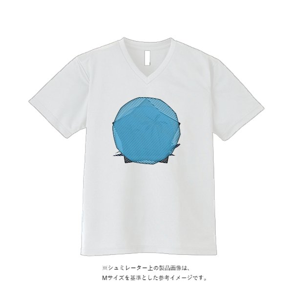 【刺繍】スリムフィット VネックTシャツ - タカハマライフアート